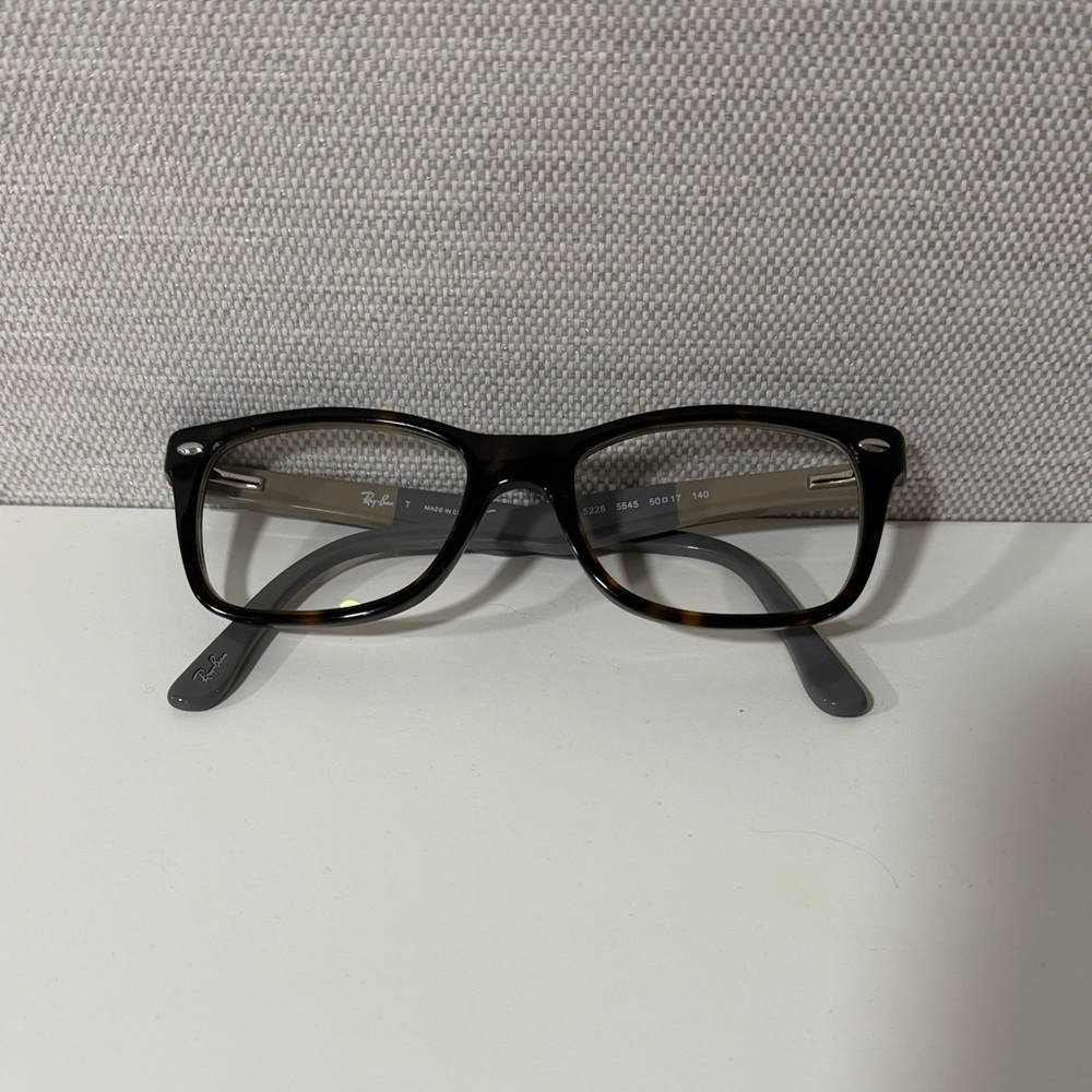 Ray-Ban Tortoiseshell/Brown Rectangular Acetate G… - image 3